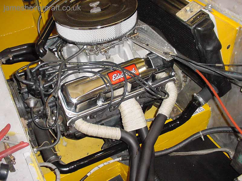Restoring an old Tiger 12 hovercraft to a fully working state - Finished piston engine (credit: ).